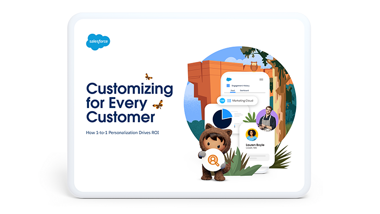 Personalize customer experiences at scale with AI + Data + CRM.